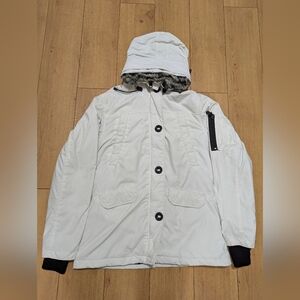 Ecko white womens puffer jacket